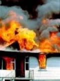 House on fire - Fire safety advice from the thatcher